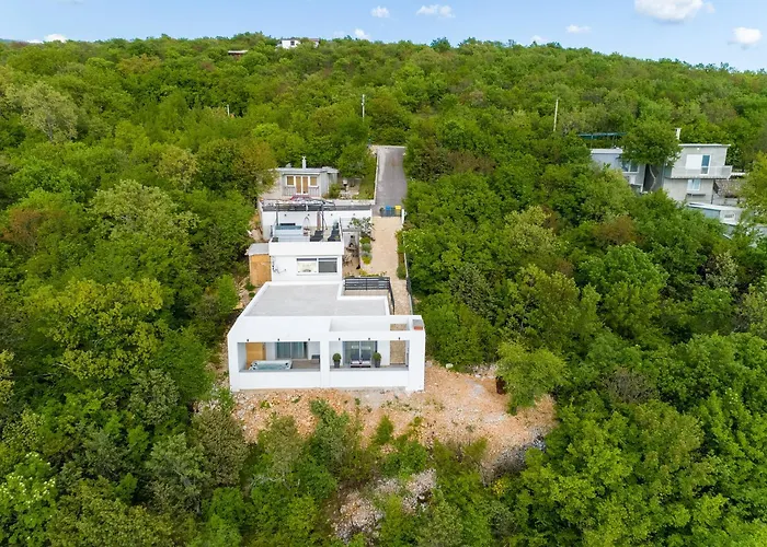 Einzigartige Casita Mit Whirlpool, Sauna, Meerblick, Grill, Privatparkplatz Crikvenica